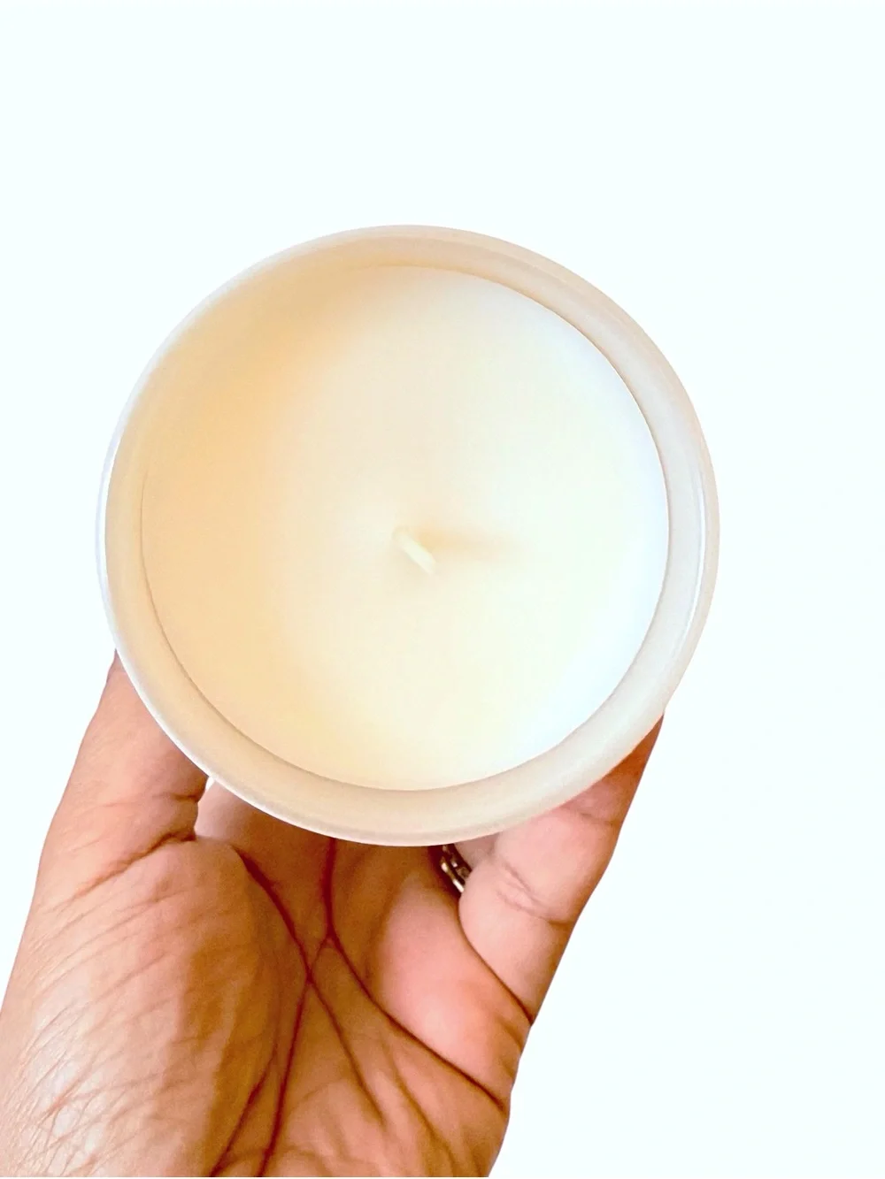 Leoben Company Rosemary Santal Vegan Soy Scented Candle - Cream
